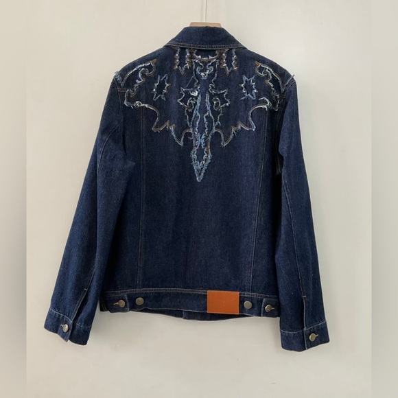 Zadig & Voltaire Bases Western Denim Jacket​ $398 NEW without tag - Picture 7 of 9